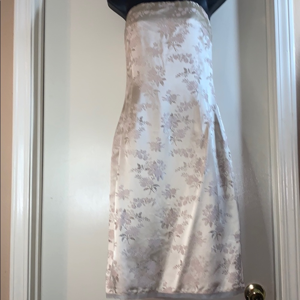 Pink Strapless Dress